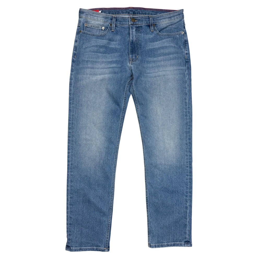 NWOT American Giant Men's Dakota Straight Pant Jeans 34x30 Medium‎ Wash Stretch